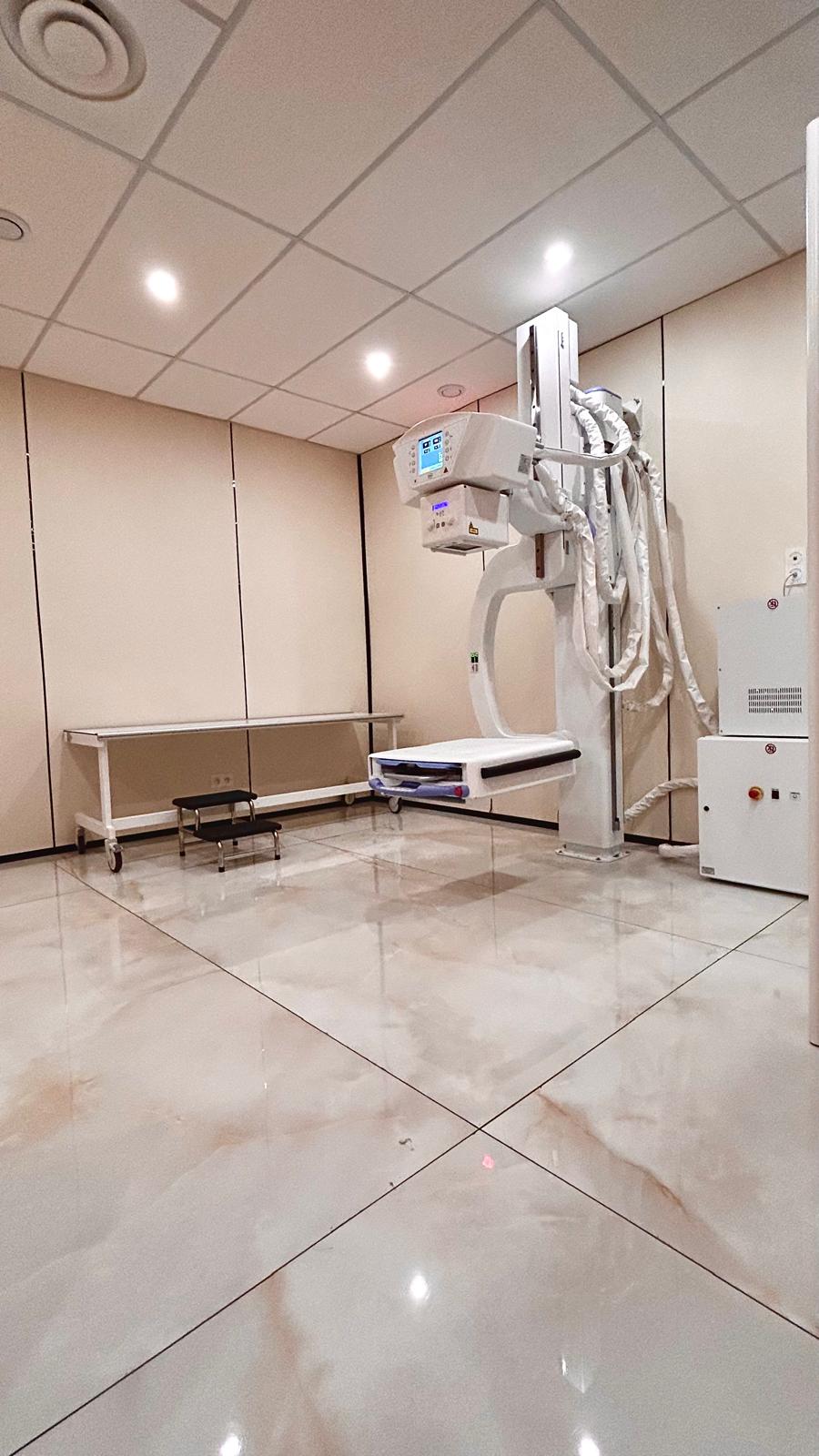 Salle de radiographie, centre Santé Saint-Charles rue Sainte